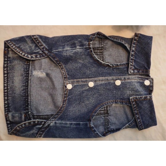 Strangefly Other - Strangefly Dog Jean Jacket Size XL